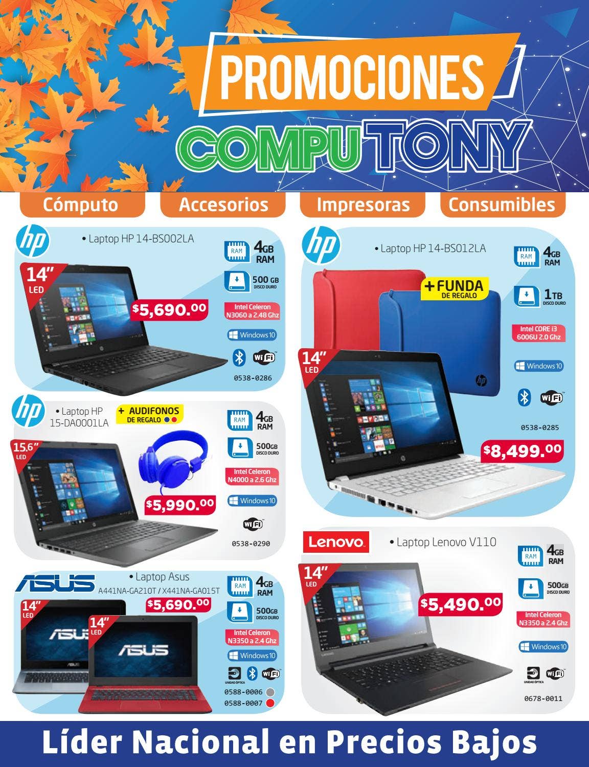 Promociones CompuTony by Tony Superpapelerias - Issuu