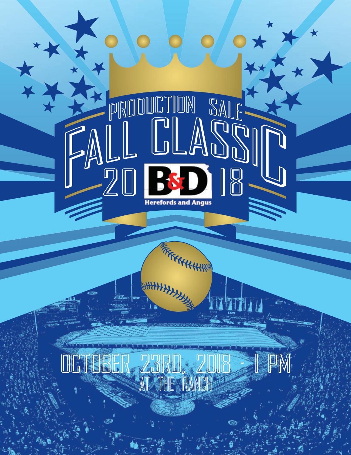 B&D Herefords Fall Classic Production Sale by American Hereford