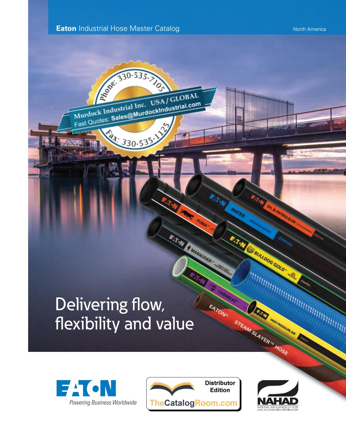 Eaton Industrial Hose Catalog Hose Warehouse by Murdock Industrial