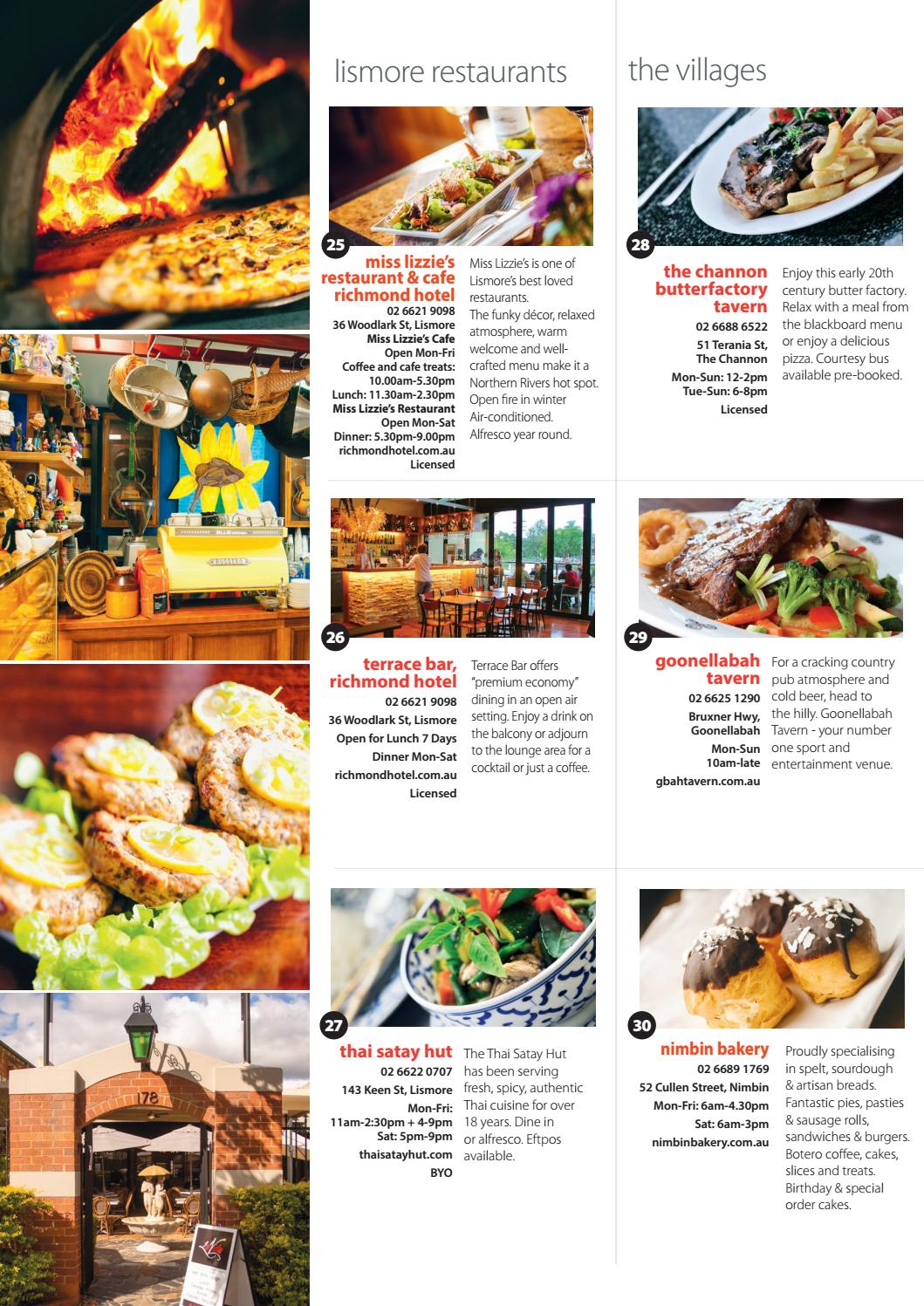 Lismore and Nimbin Dining Guide by Lismore City Council Issuu
