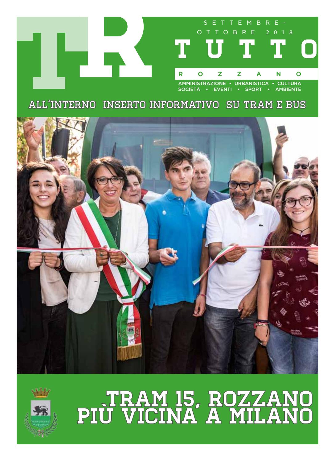 Tutto Rozzano SettembreOttobre 2018 by Comune di Rozzano Issuu