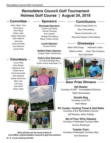 Lincoln Business Builder September 2018 By Home Builders Lincoln Business Builder September 2018