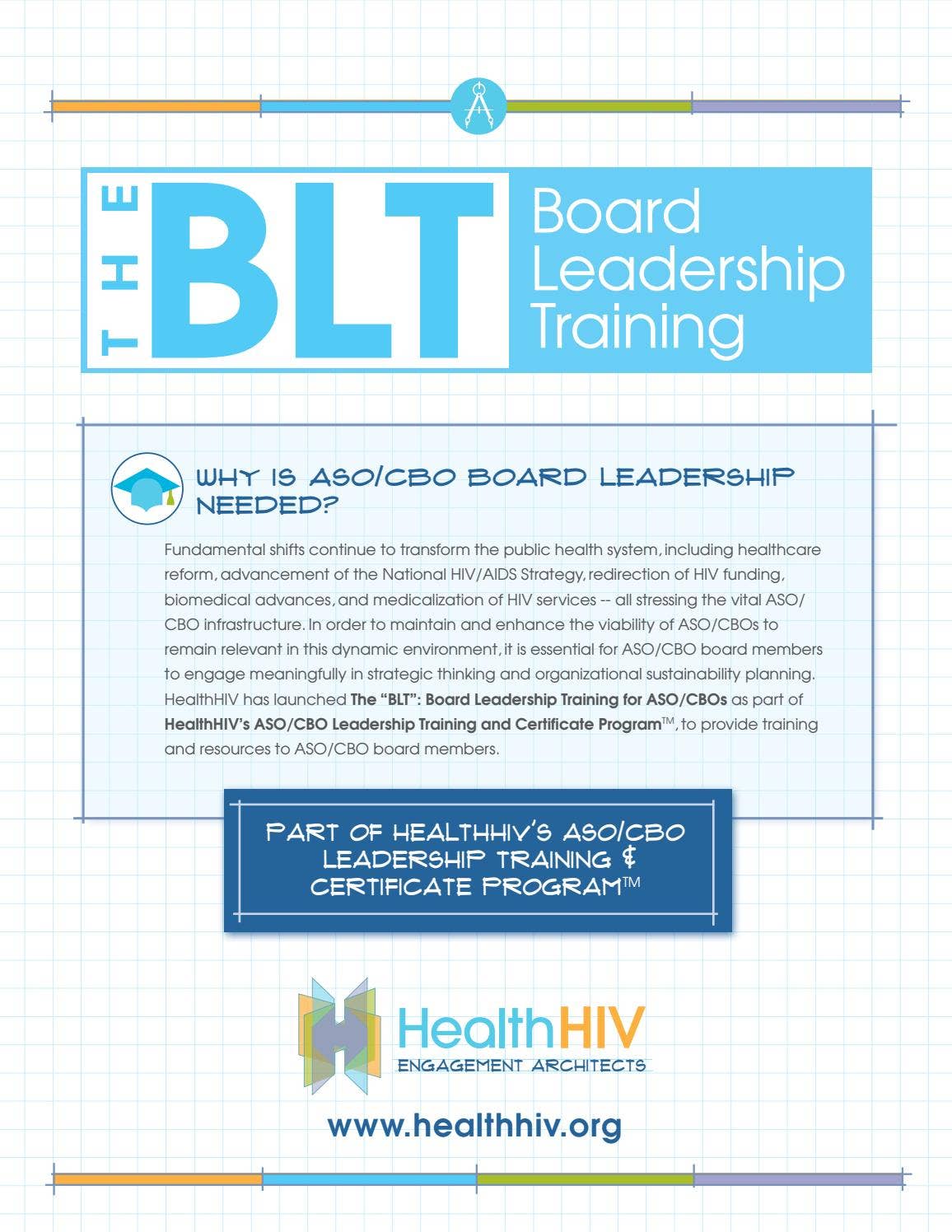 The BLT (Board Leadership Training) by HealthHIV - Issuu