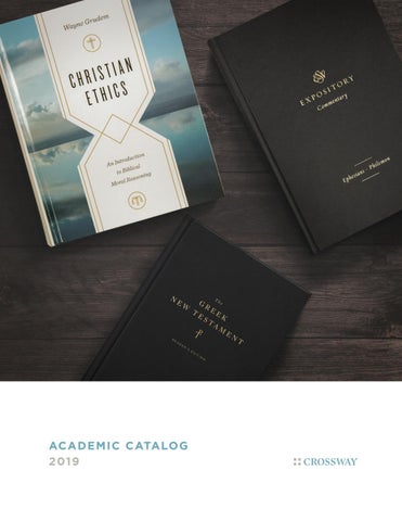 Crossway 2019 Academic Catalog By Crossway Issuu - 