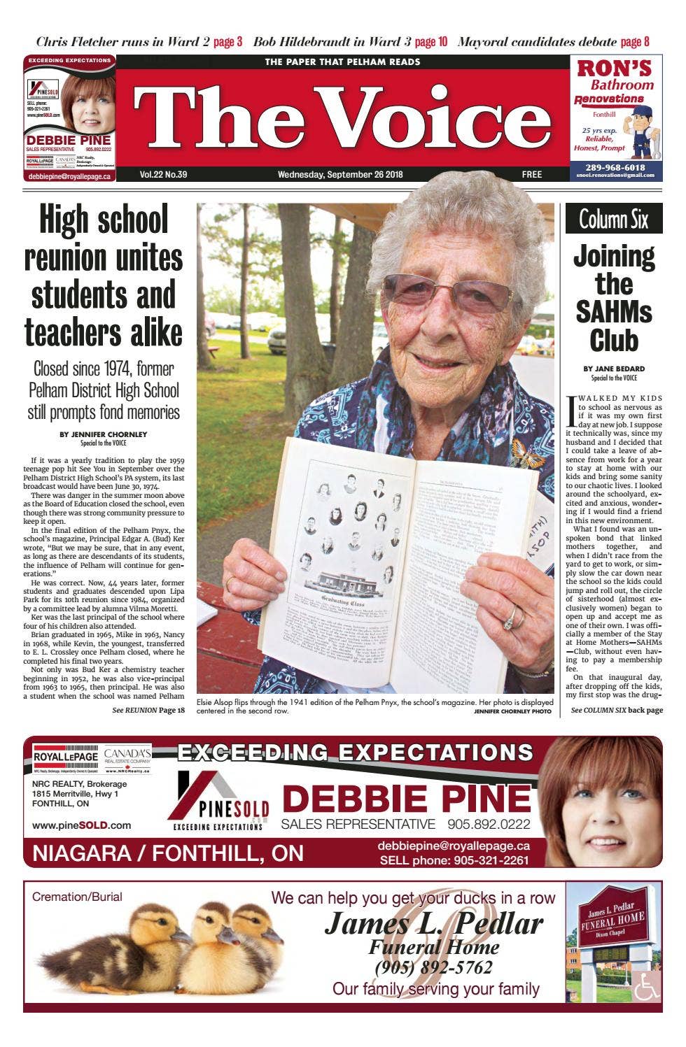 The Voice, September 26 2018 by The Voice of Pelham - Issuu