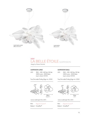 La Belle Étoile 灯饰目录 第 17 页
