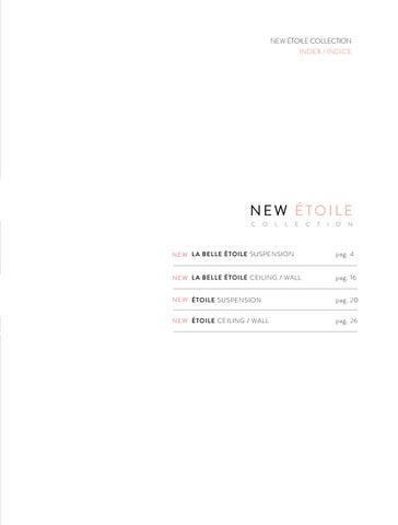 La Belle Étoile 灯饰目录 第 5 页