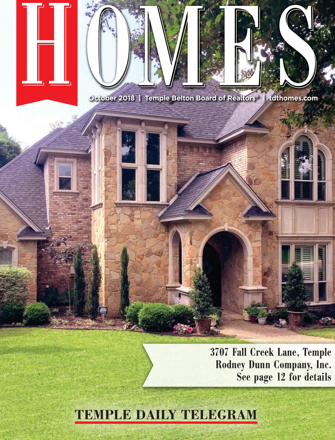 TDT Homes October 2018 by Temple Daily Telegram Issuu