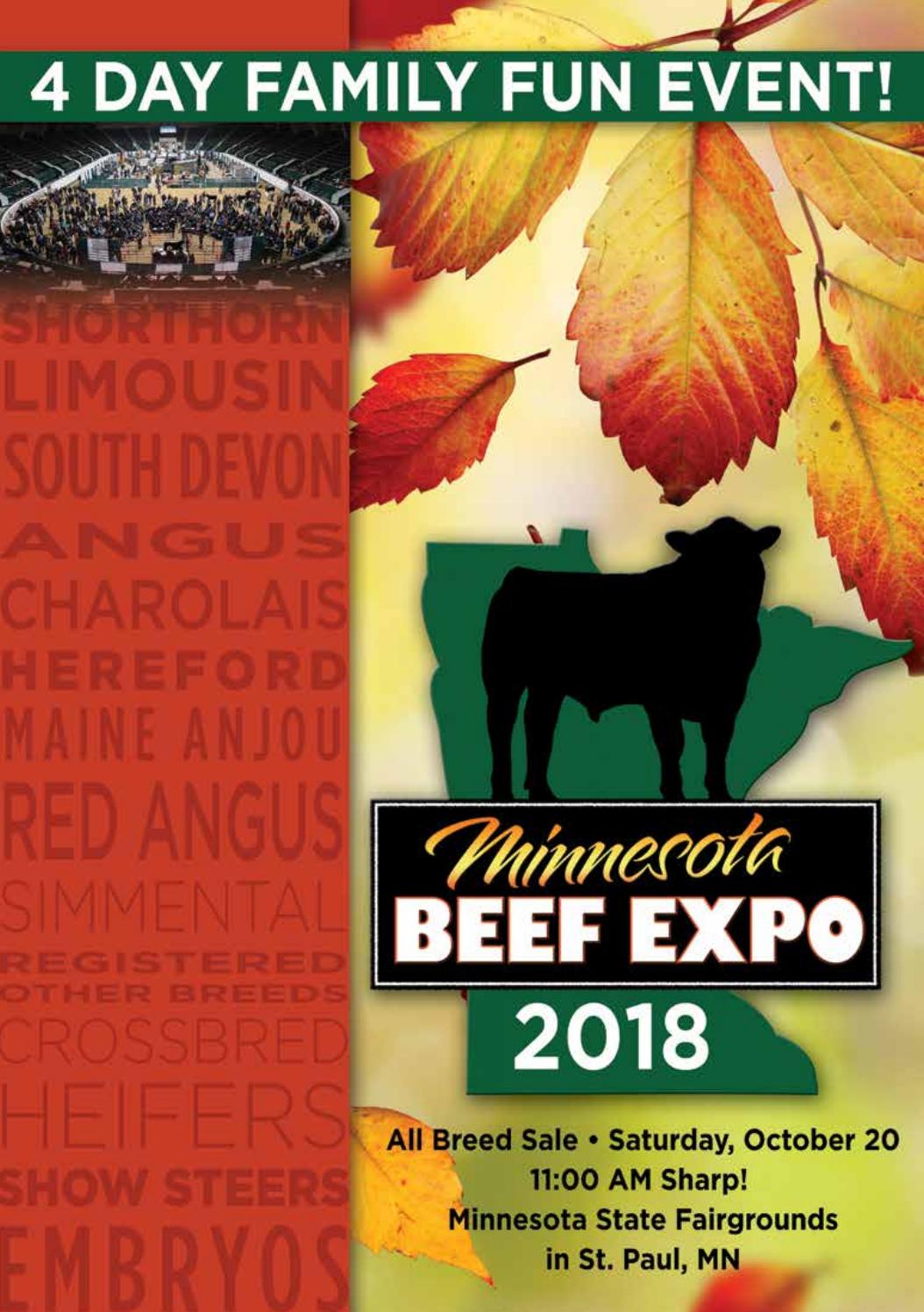 Minnesota Beef Expo Catalog 2018 by Eberspacher Enterprises Issuu