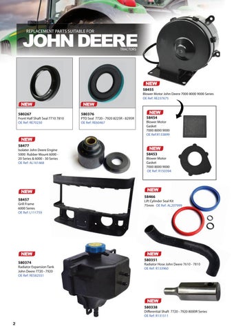 Quality Tractor Parts 灯饰目录 · QTP October Product News 第 2 页