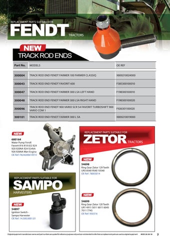 Quality Tractor Parts 灯饰目录 · QTP October Product News 第 7 页