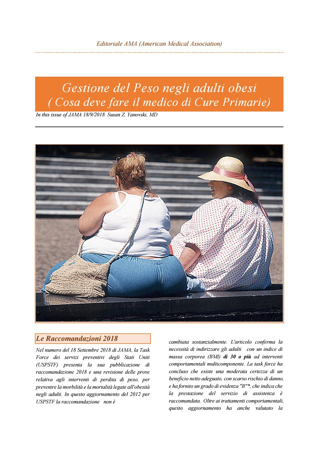 strategie di perdita di peso basate sull evidenza strategie di perdita di peso basate sull evidenza