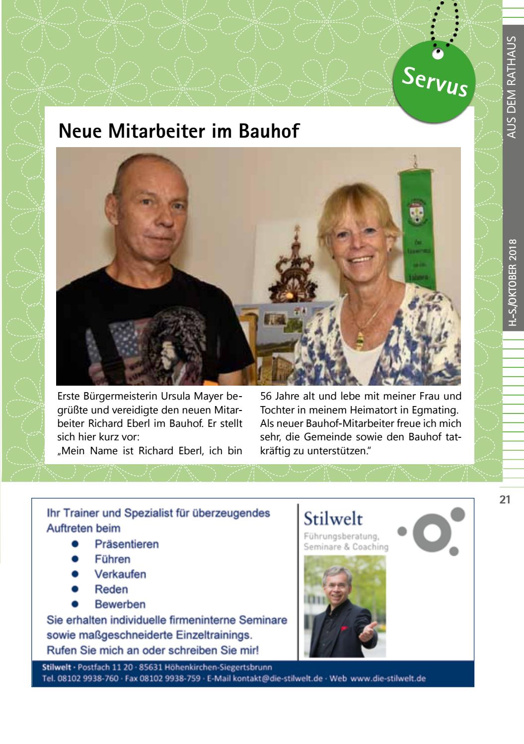 Gb Hohenkirchen Siegertsbrunn By Gemeindeblatt Issuu
