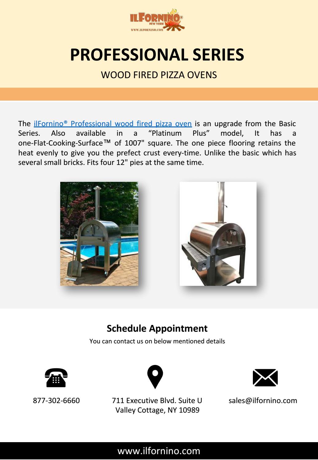 Ilfornino Professional Series Wood Fired Pizza Oven By Carrie