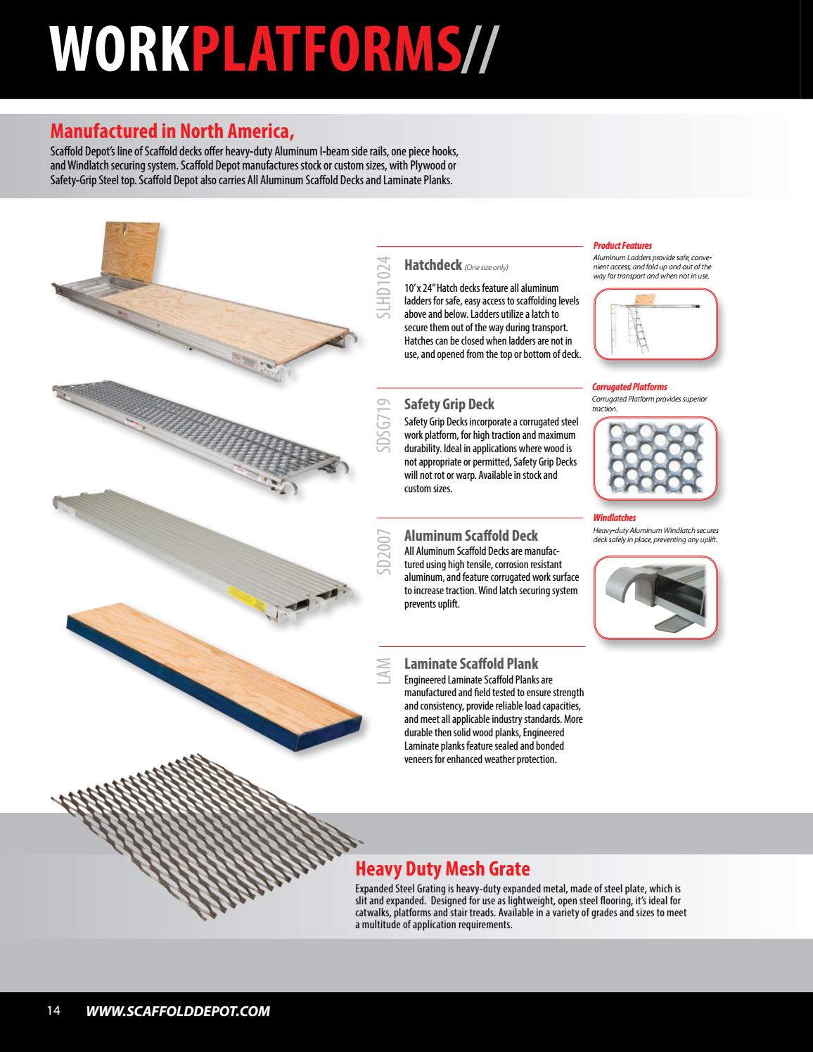 Scaffold Depot Product Catalog by Scaffold Depot Issuu