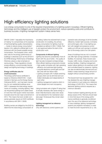 licht.wissen 编号 05 "Industry and Trade" 第 16 页