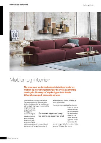Knif Innkjøp AS 家具目录 · Norengros mobelkatalog 1018 第 2 页