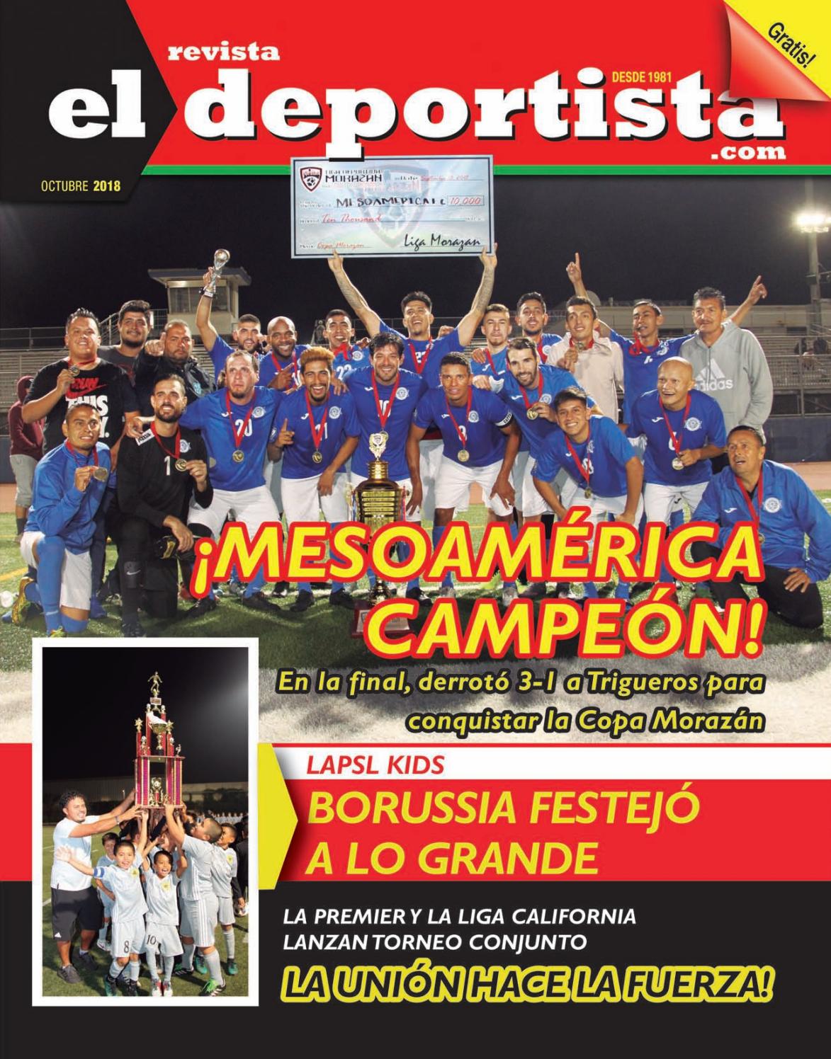 Revista El Deportista Octubre 2018 by el deportista Issuu