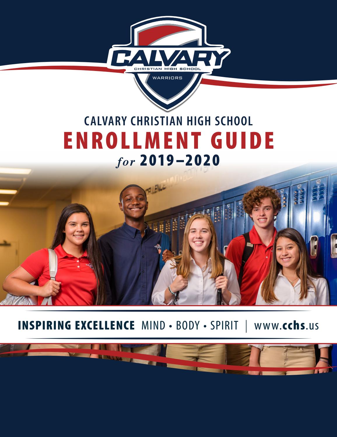 CCHS 20192020 ENROLLMENT GUIDE by warriors1 Issuu