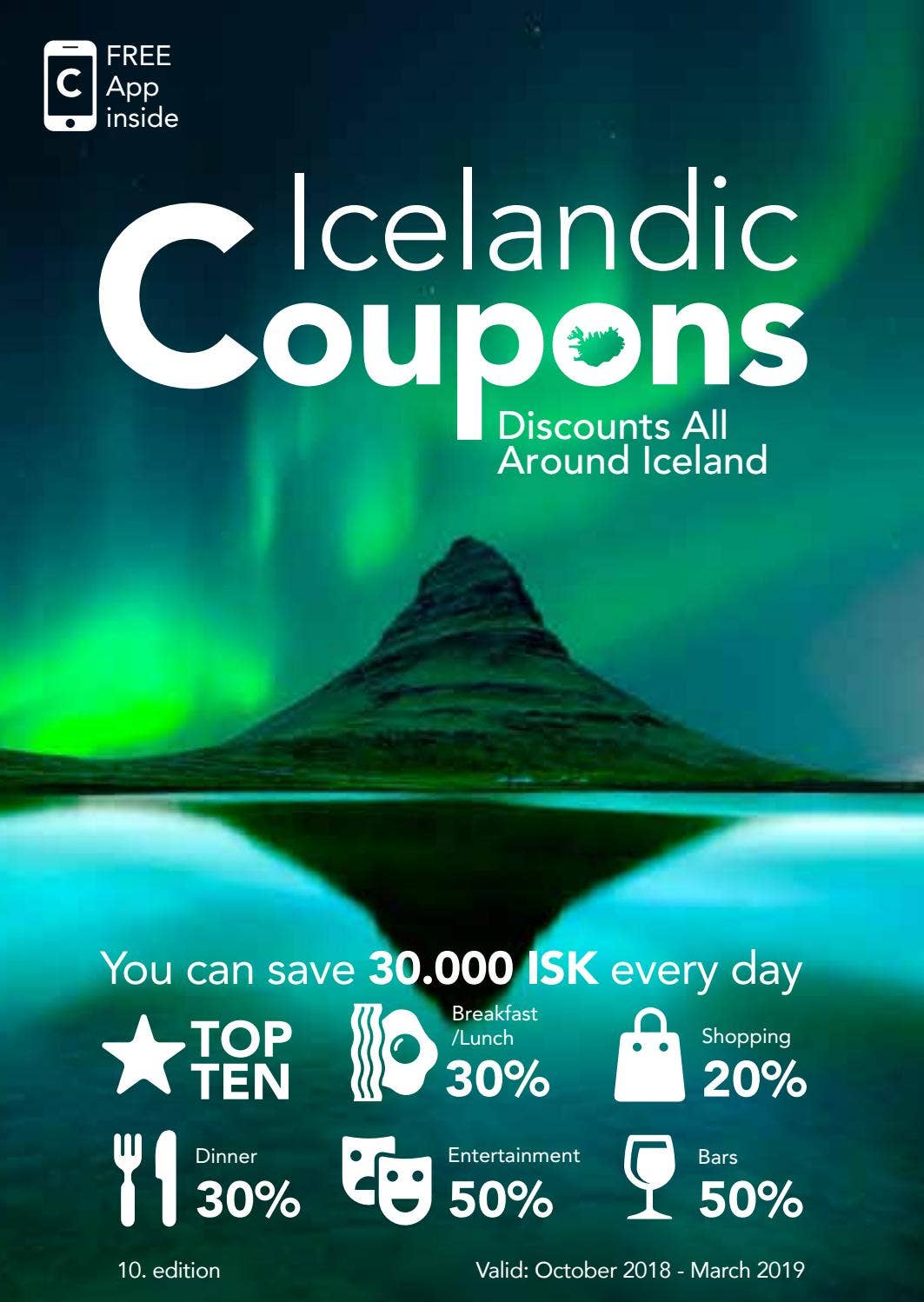 Icelandic Coupons - 1st of October 2018 - 31st of March 2019 by ...