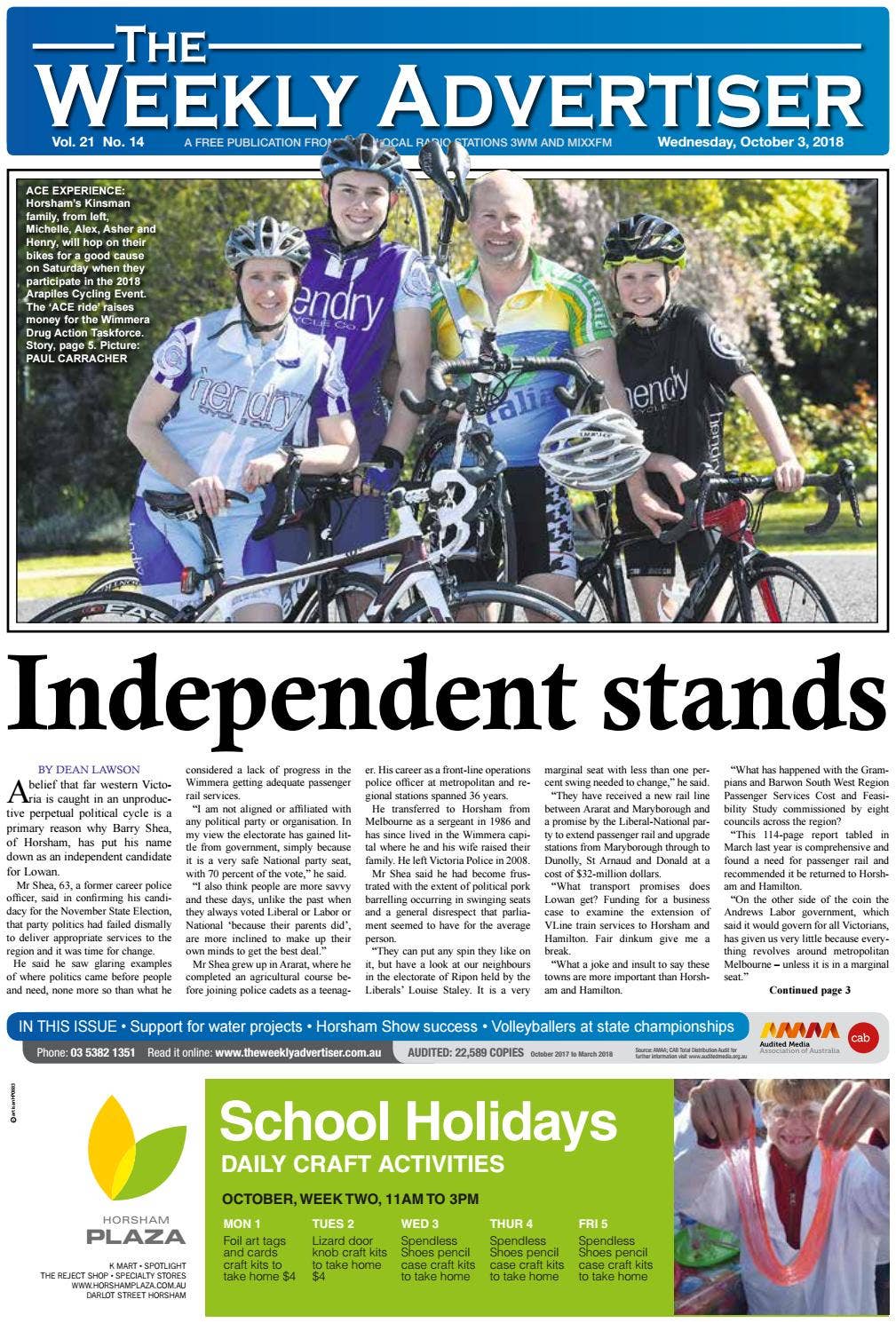 The Weekly Advertiser - Wednesday, October 3, 2018 by The Weekly ...
