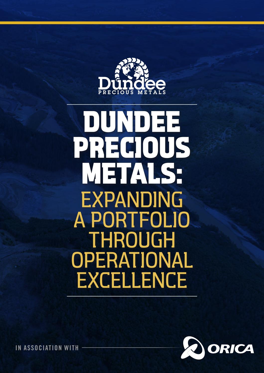 Dundee Precious Metals Inc. brochure 2018 by Mining Global Issuu