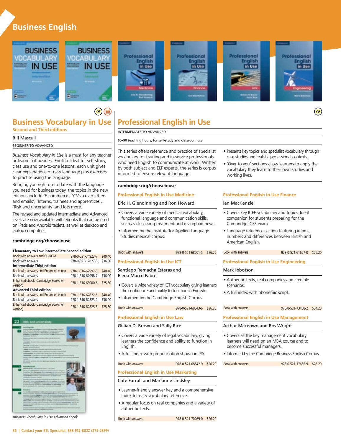 2019 ESL Cambridge University Press Catalog US by Cambridge English Issuu