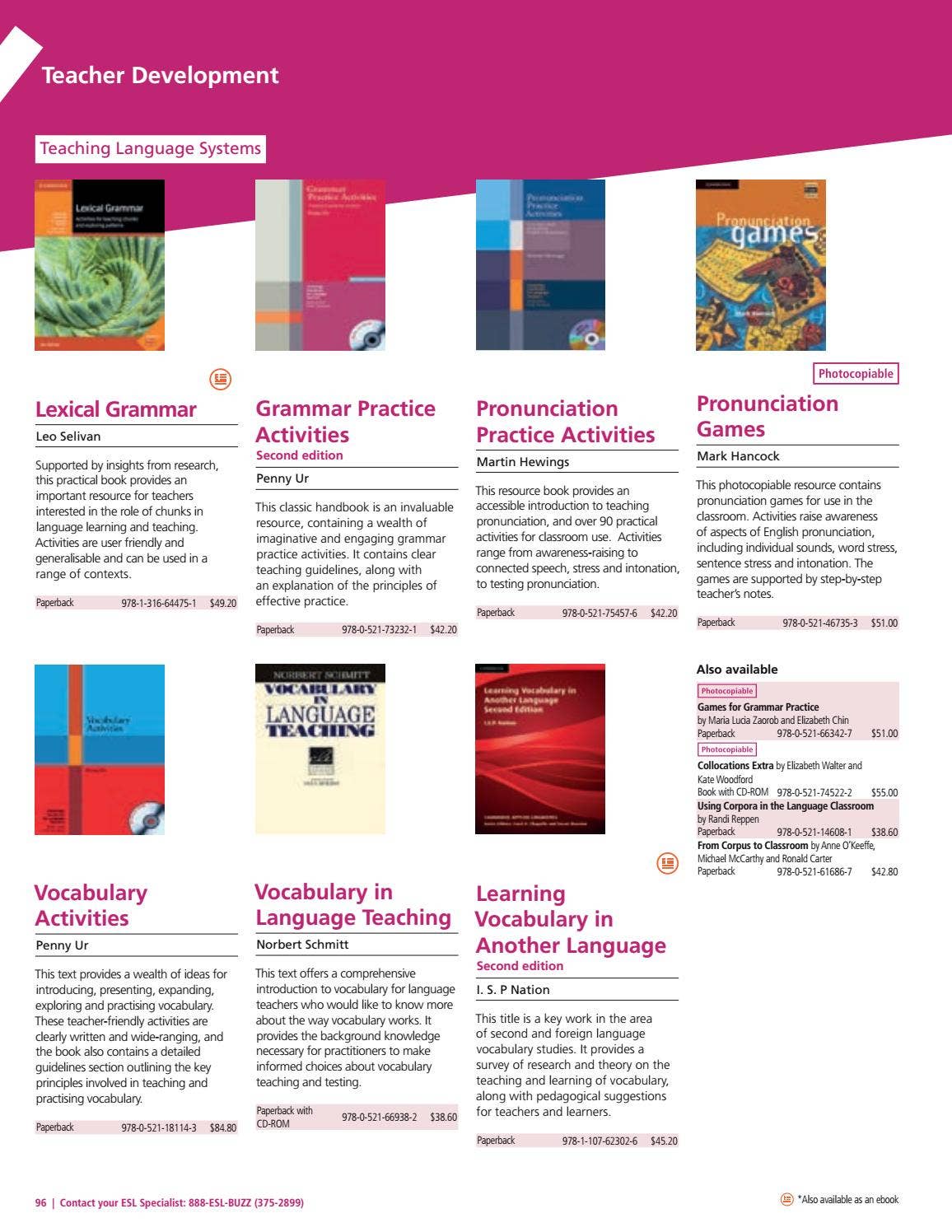 2019 ESL Cambridge University Press Catalog US by Cambridge English Issuu