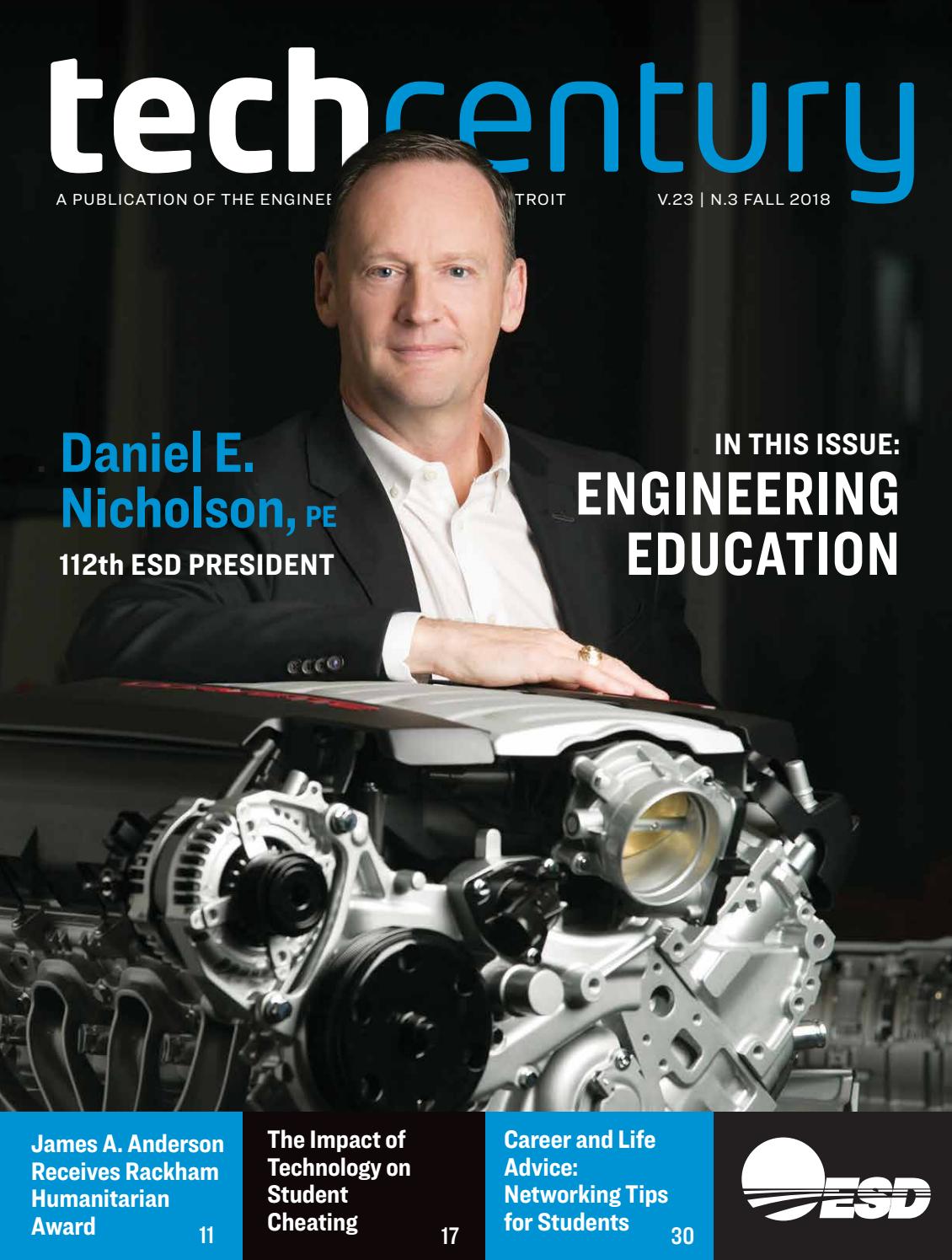 TechCentury - Fall 2018 by The Engineering Society of Detroit - Issuu