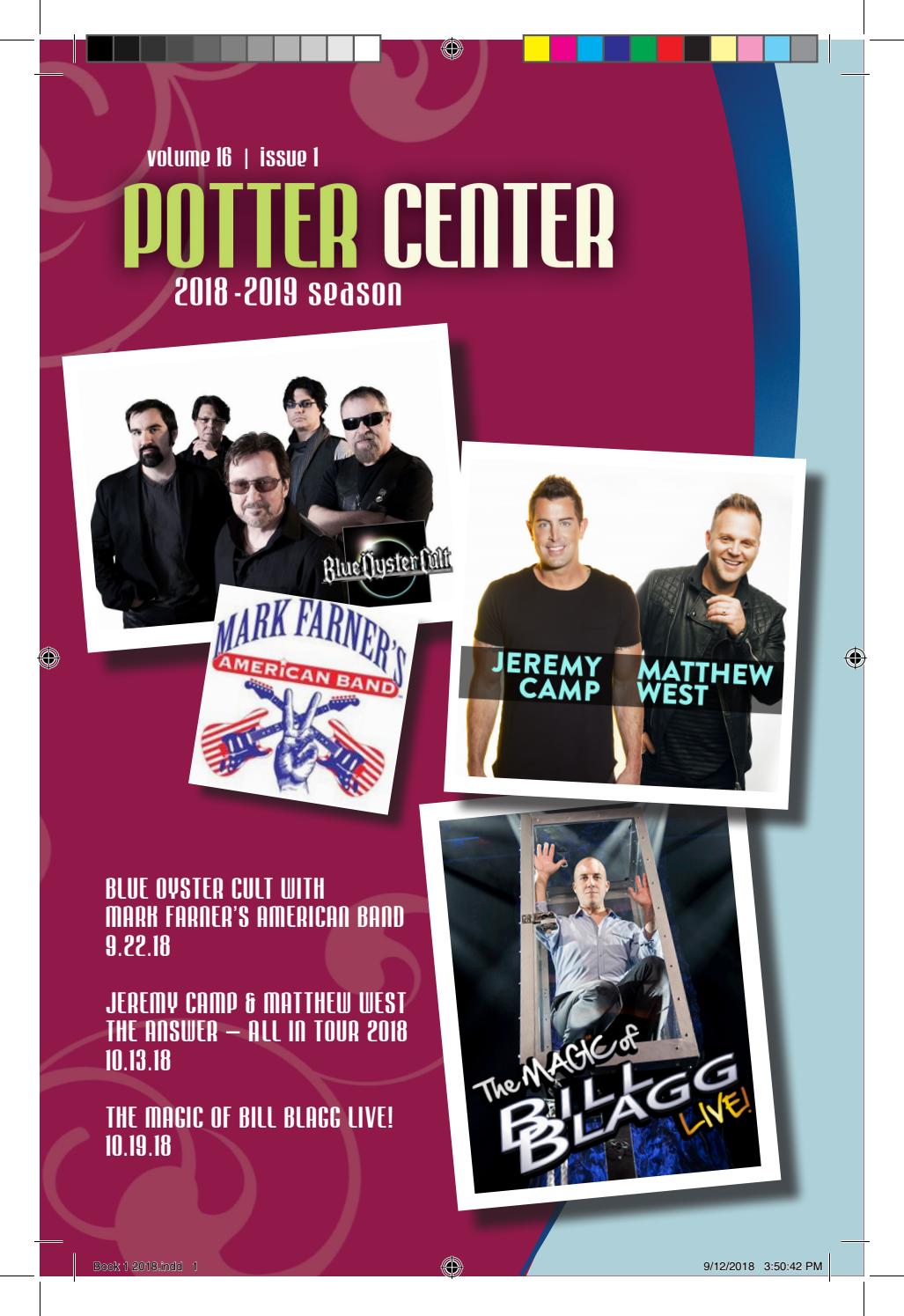 Jackson College Potter Center Playbill by Jackson College Issuu