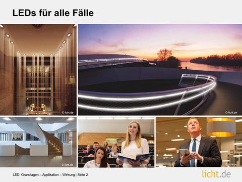 Präsentation: LED : Grundlagen – Applikation – Wirkung 第 2 页
