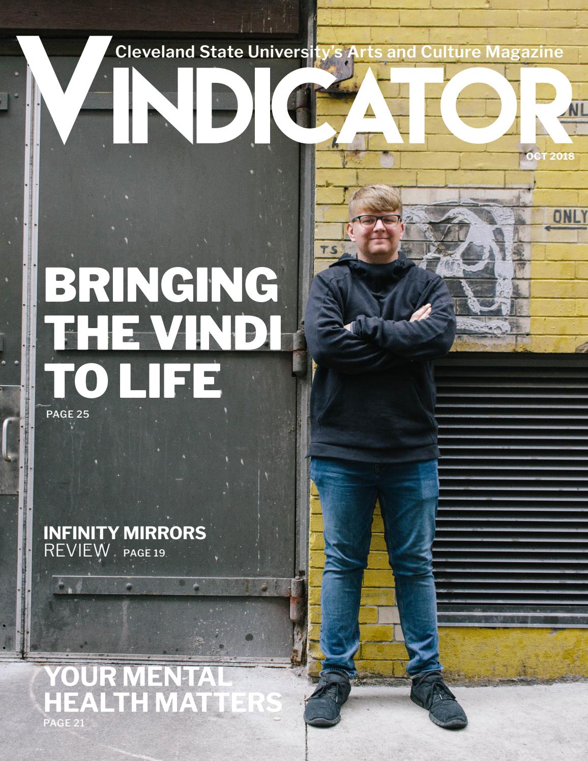 The Vindicator October 2018 By The Vindicator Issuu