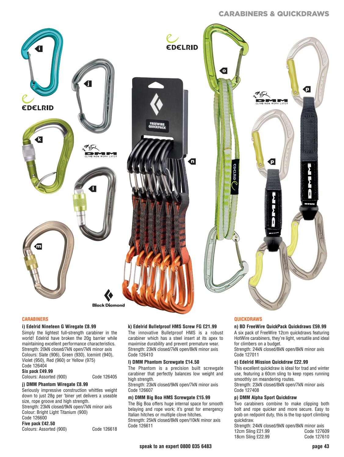 black diamond freewire quickpack 12cm