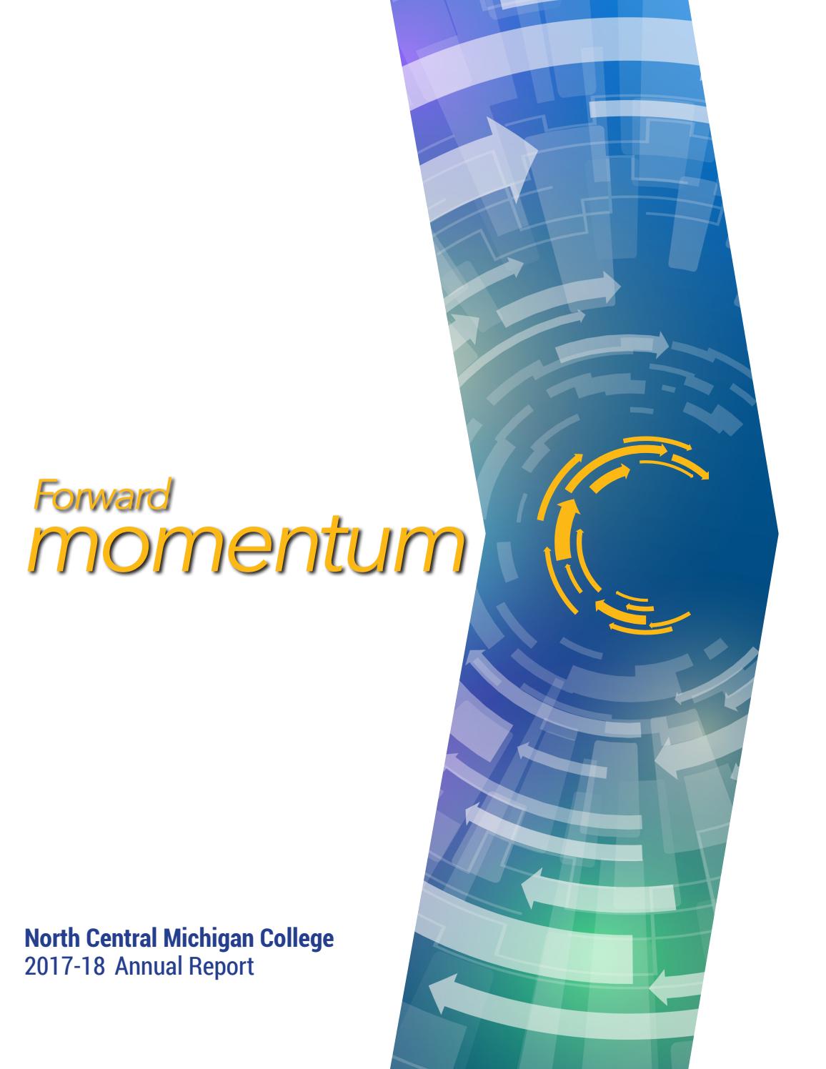 North Central Michigan College Annual Report 201718 by Mitchell
