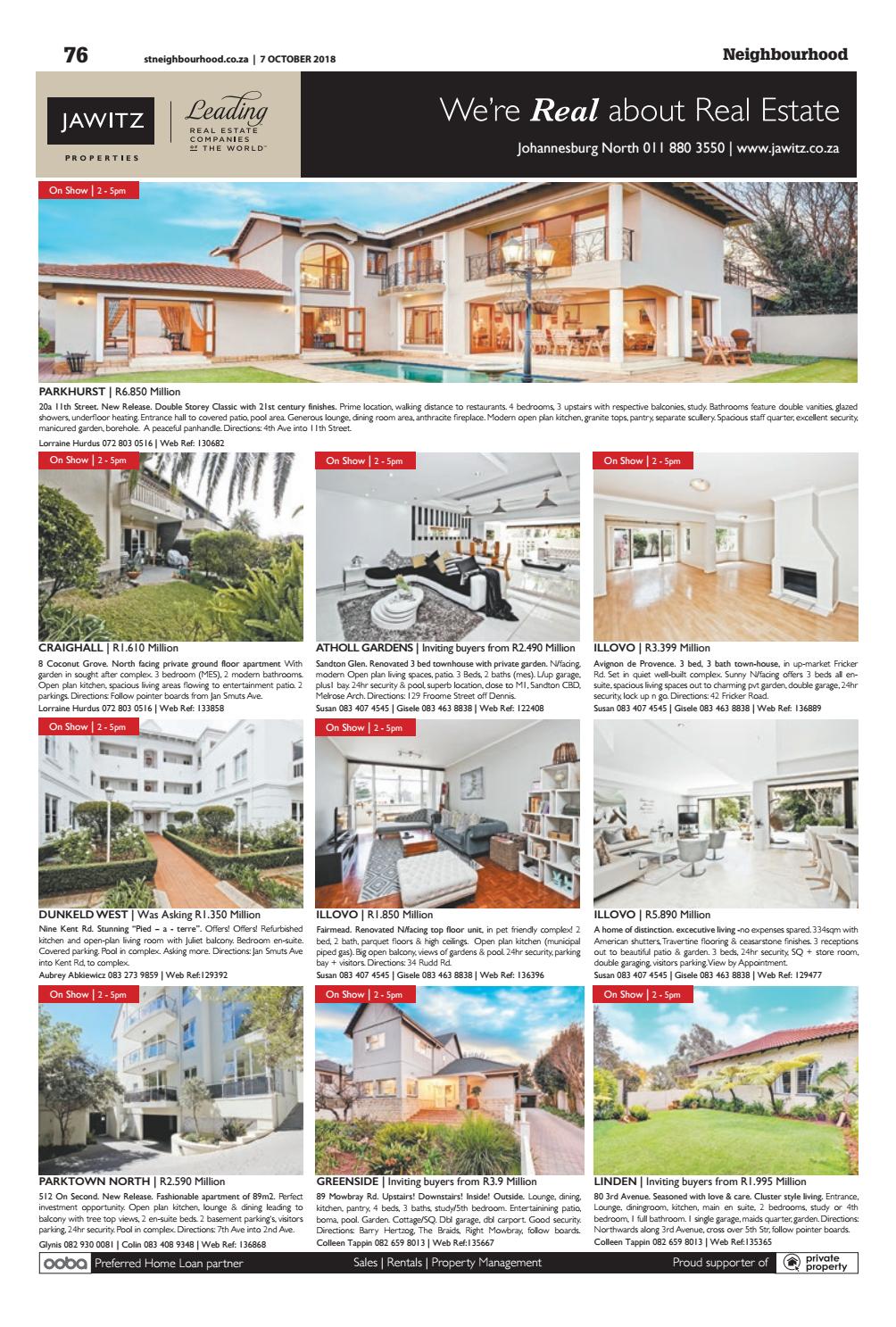 Neighbourhood Jhb 07 October 2018 By Your Neighbourhood Issuu