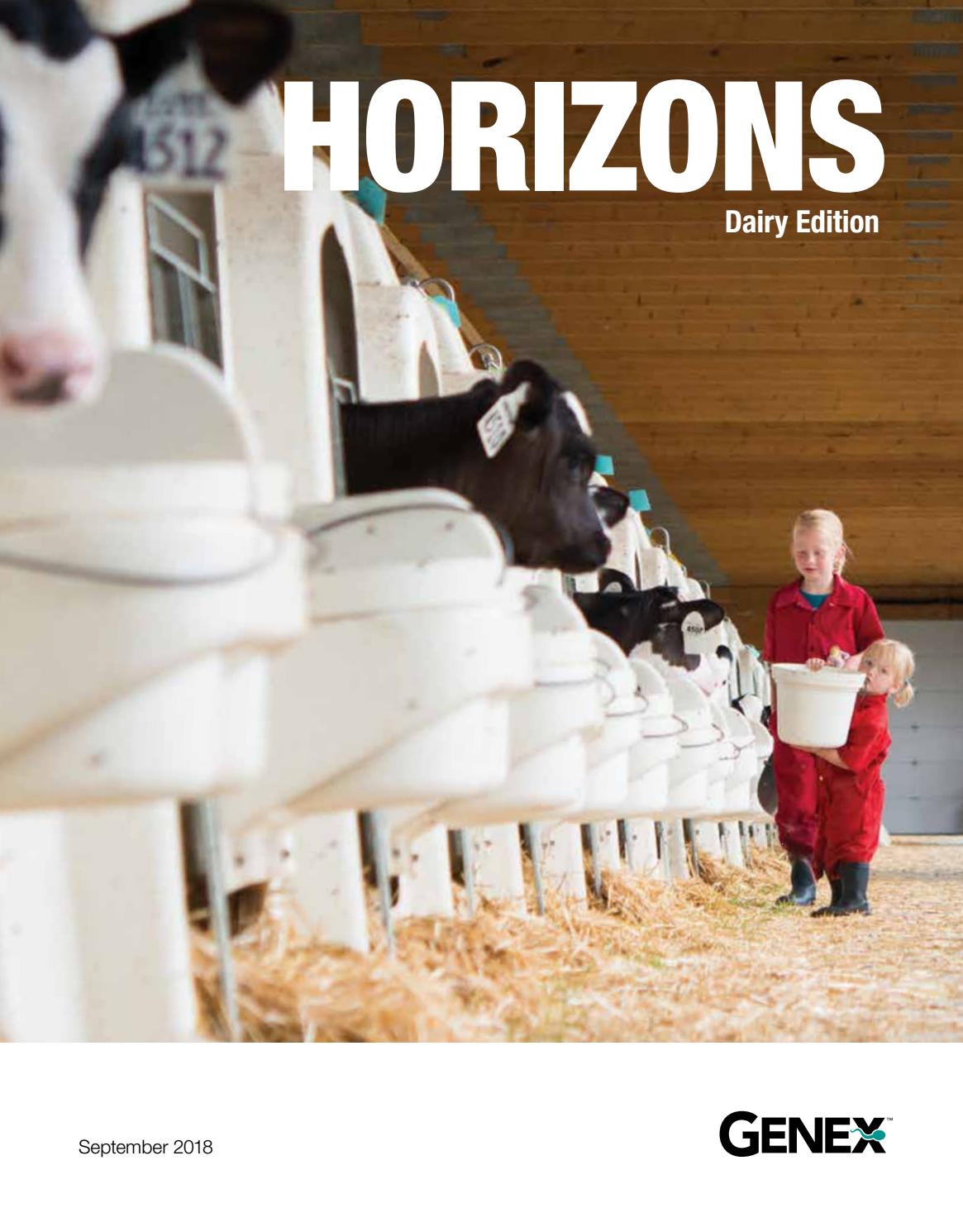HORIZONS, Dairy Edition by GENEX Issuu