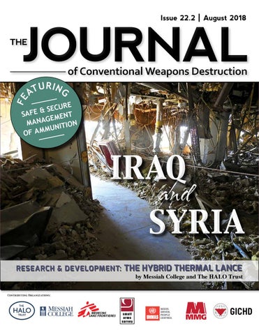 The Journal Of Conventional Weapons Destruction Issue 22 2 By Page 1