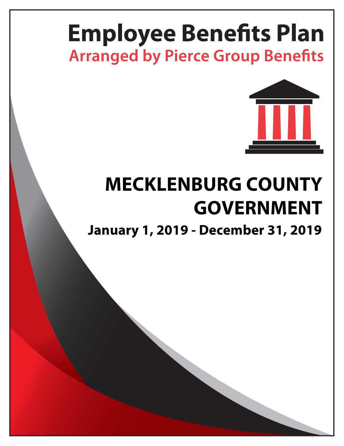 Mecklenburg County Government Benefits Booklet 20182019 by Pierce