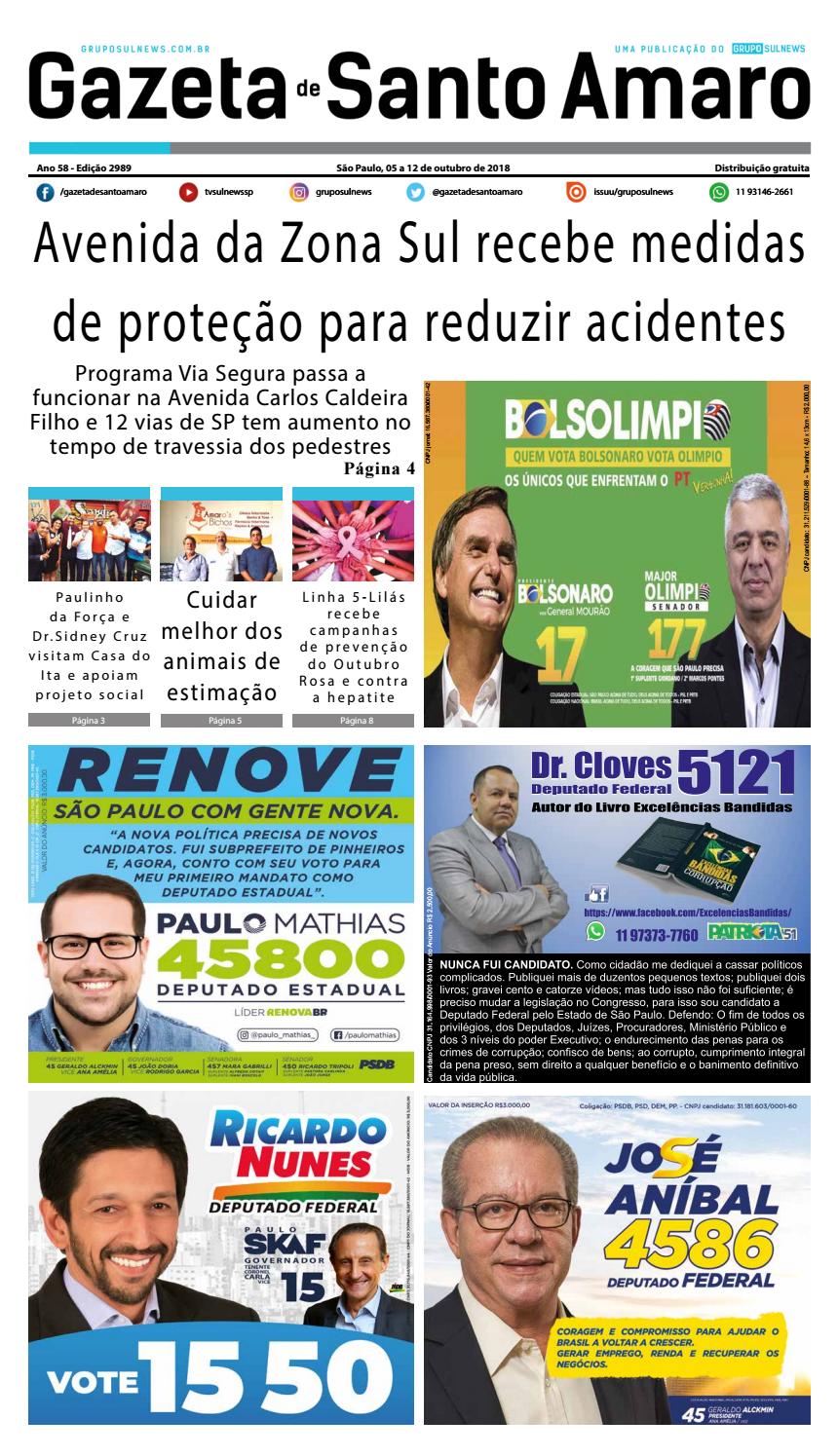 GAZETA DE SANTO AMARO Edição 2989