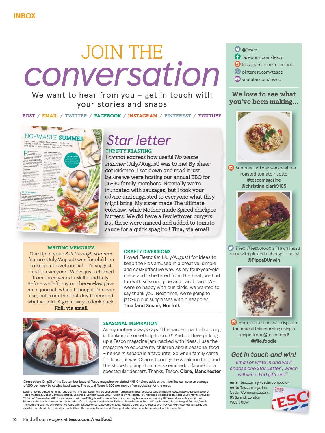 Tesco Magazine October 18 By Tesco Magazine Issuu