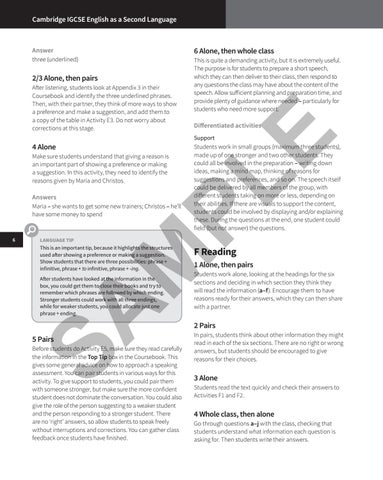 Cambridge IGCSE English as a Second Language Teacher's Resources by ...