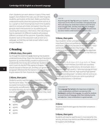 Cambridge IGCSE English as a Second Language Teacher's Resources by ...