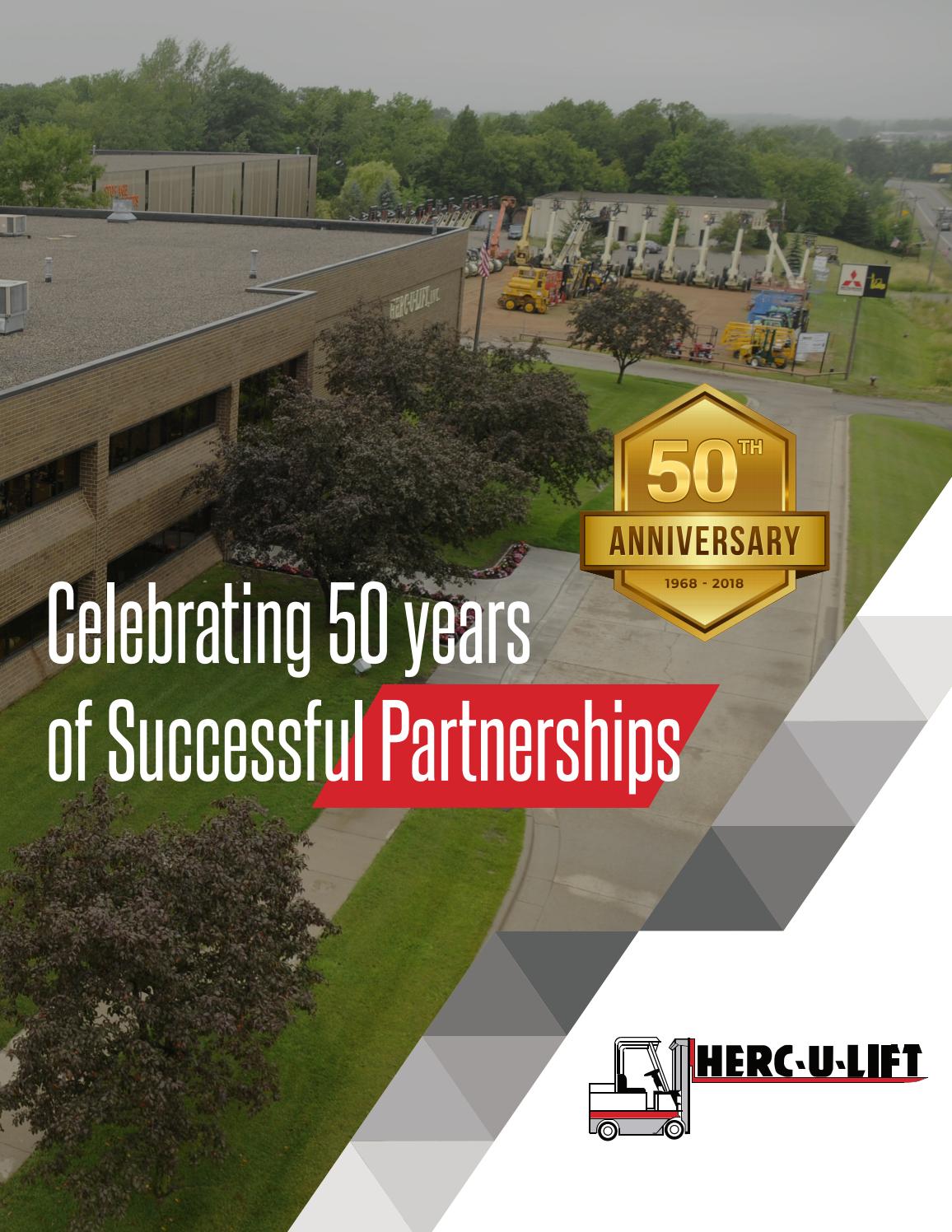 HercULift 50th Anniversary Brochure by HercULift Inc. Issuu