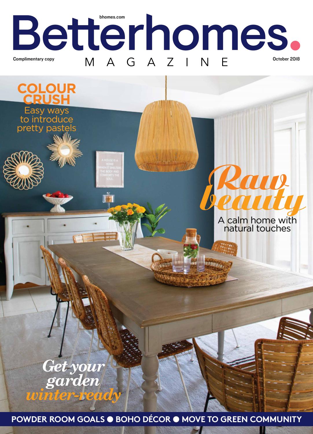 Betterhomes Magazine Oct'18 by Hot Media Issuu