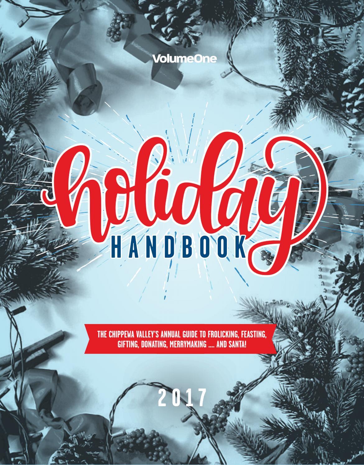 Holiday Handbook 2017 by Volume One Magazine - Issuu