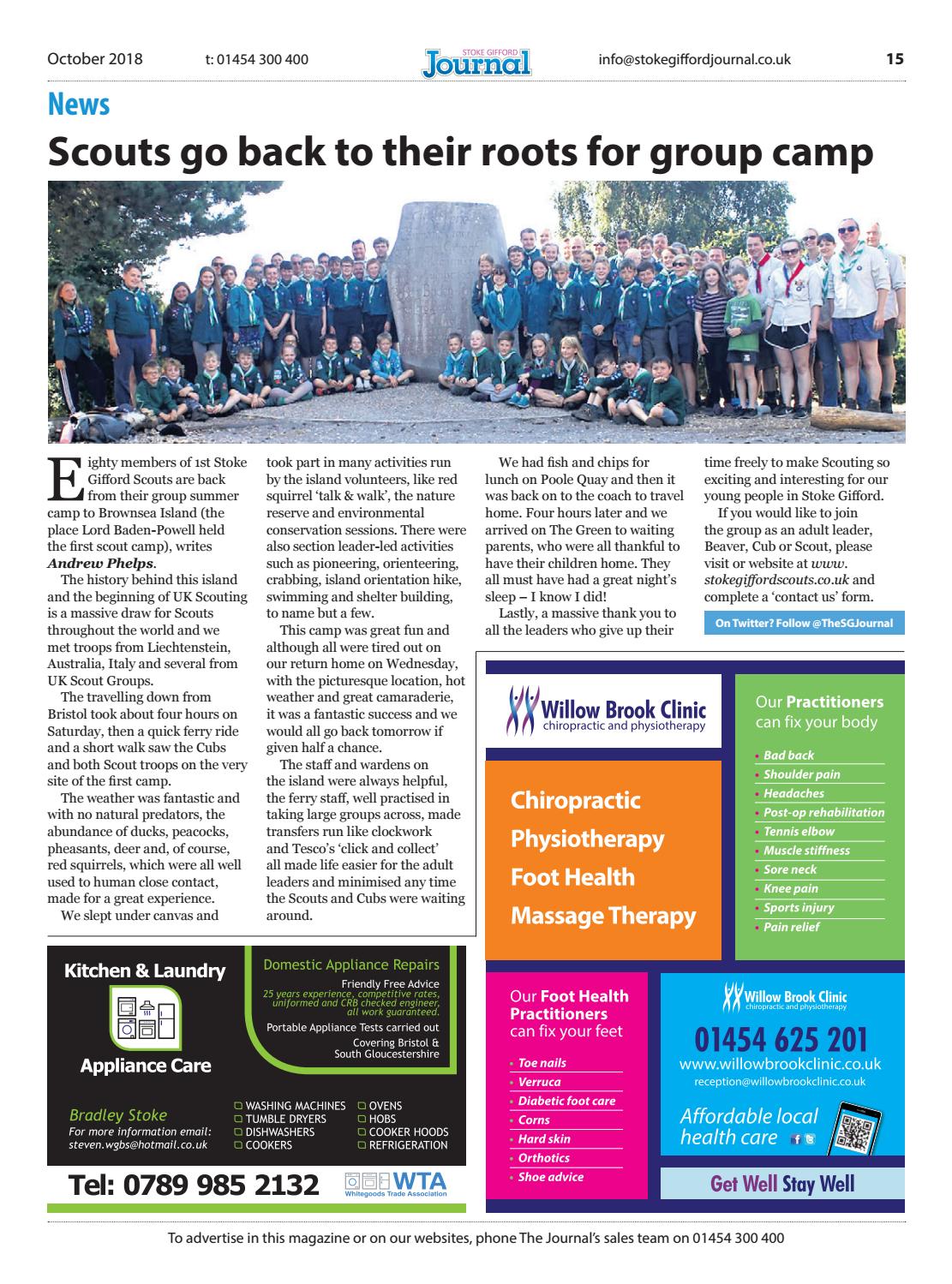 Stoke Gifford Journal, October 2018 by Stoke Gifford Journal Issuu