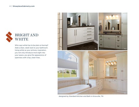 Showplace Cabinetry 家具目录 · for the 卫浴 第 4 页