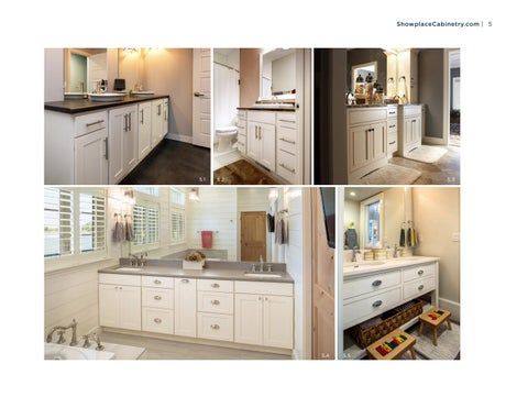 Showplace Cabinetry 家具目录 · for the 卫浴 第 5 页