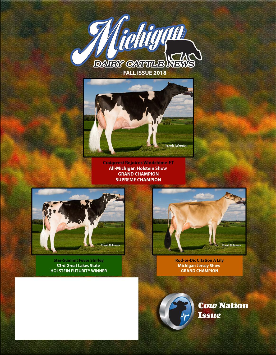 Michigan Dairy Cattle News Fall Issue by Dairy Agenda Today Issuu