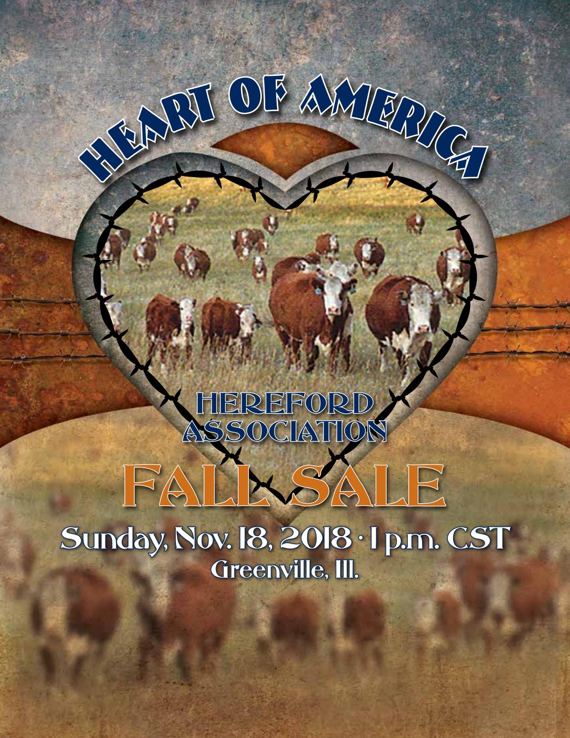 Heart of America Fall Sale by American Hereford Association and
